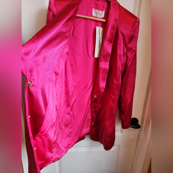 Bronx and Banco Capri Blazer in Fushsia Fuchsia - Size AUS 10/US 6/Medium - NWT - Picture 14 of 15